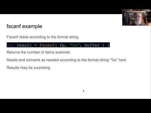 Video: Fscanf EOF döndürür mü?