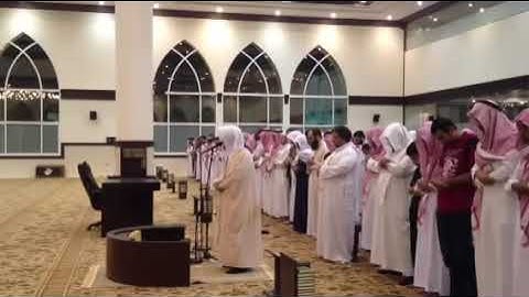 صلاة العشاء للشيخ ناصر القطامي بتاريخ 23 12 1433 هـ من سورة لقمان