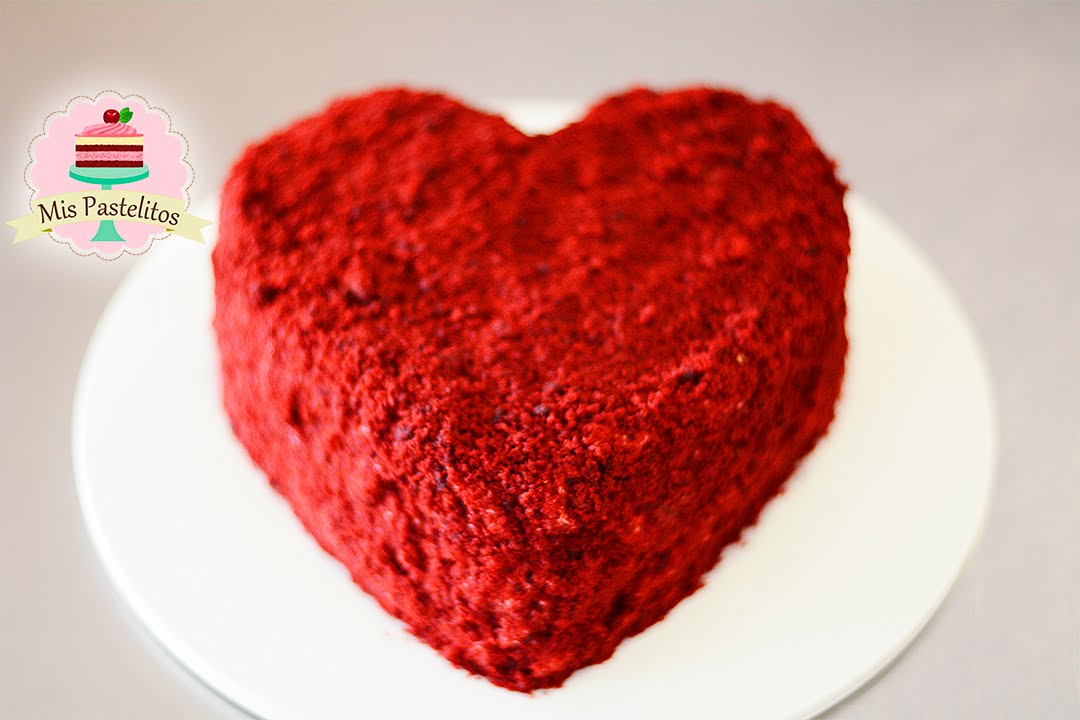 PASTEL RED VELVET HECHO CON AMOR | PARA SAN VALENTÍN ♥ | Mis Pastelitos