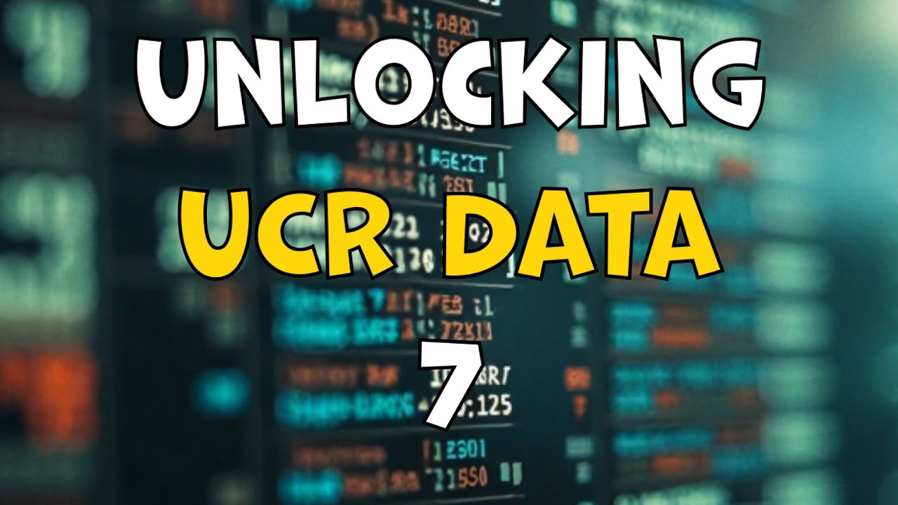 Understanding UCR Data - YouTube