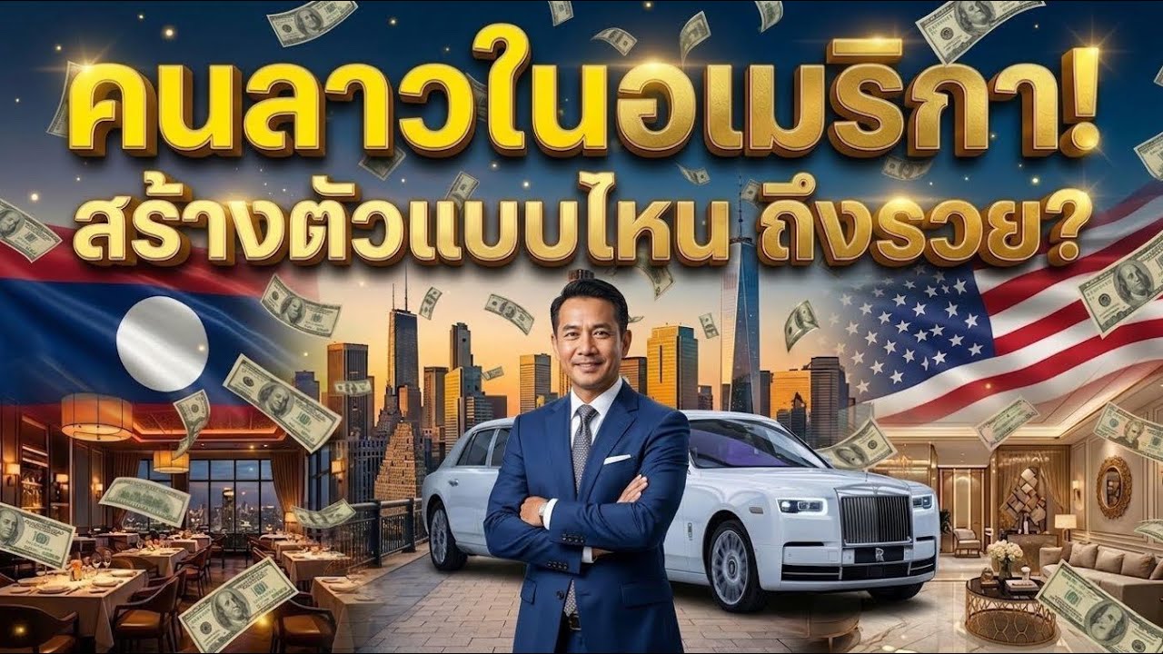 ทำไมคนลาวถึงรวยในอเมริกา? อาณาจักรธุรกิจคนลาวในอเมริกา!