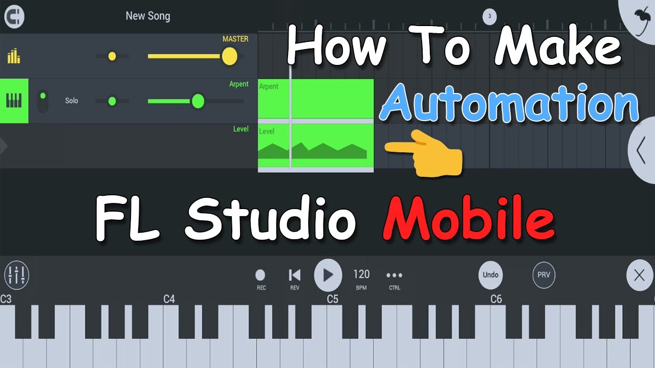 FL Studio Mobile - How To Make Automation In Fl Studio Mobile ( Fl