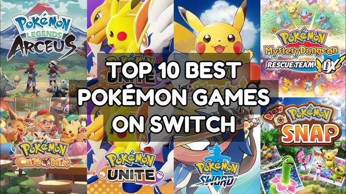 All 4 Switch Pokemon Games Ranked! 