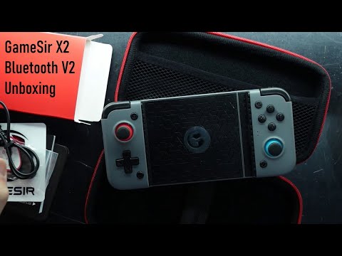 GameSir X2 Bluetooth Controller Unboxing