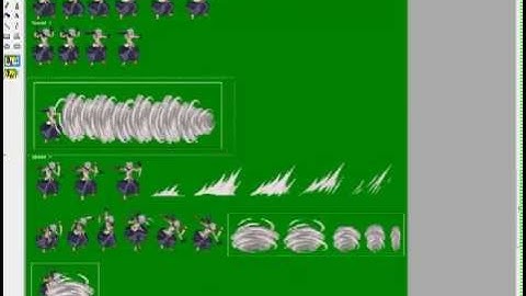 Mugen Char Tutorial 1 - Preparing Spritesheet
