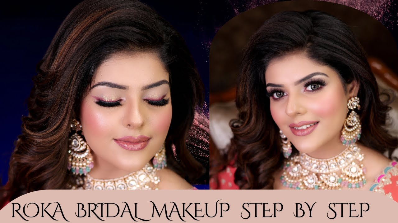 Roka Bridal soft & minimal makeup tutorial step by step @GoldyHunjan_MakeupAcademy