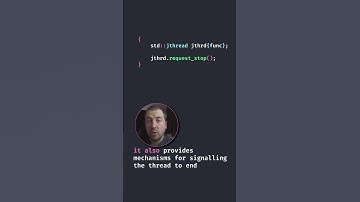 C++ std::thread vs std::jthread
