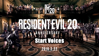 Resident Evil (Biohazard) Start Voices