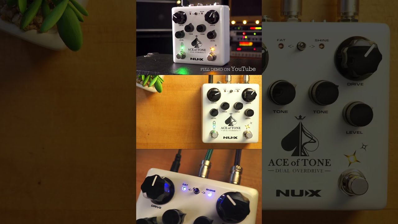 NUX NDO-5 Ace of Tone Dual Overdrive #nux #pedaloftheday