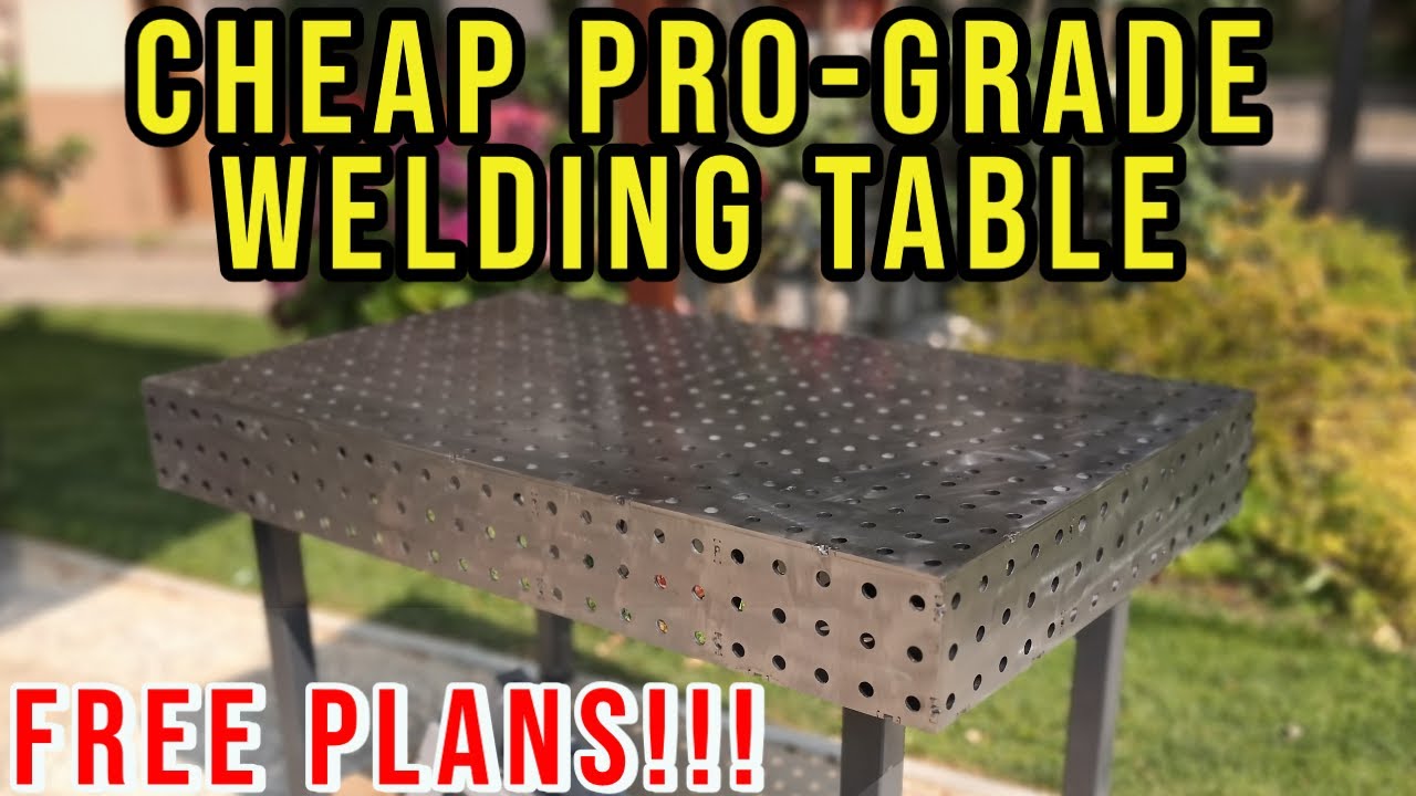 10 Diy Welding Table Plans You Can Build Today With Pictures