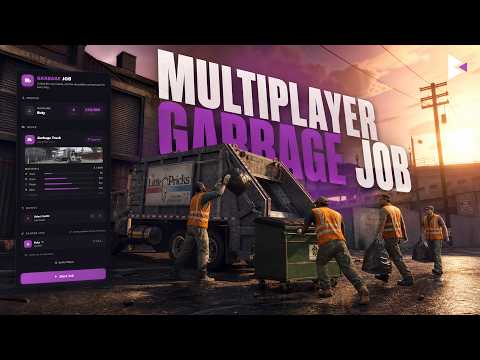 FiveM Multiplayer Garbage Job | ESX, QBCore, QBX