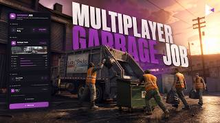 FiveM Multiplayer Garbage Job | 4 Recycling Types + In-Game Route Editor