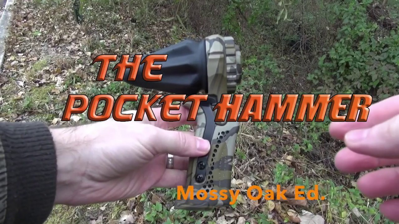 Mossy Oak Pocket Shot Hammer Slingshot YouTube