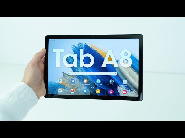 Samsung Galaxy Tab A8 10.5 (2021) pictures, official photos
