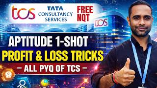 TCS Free NQT 2026 | Profit &amp; Loss ShortCuts | TCS Aptitude 2-3 Questions | TCS Free NQT