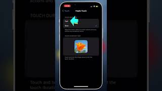 Make your Haptic Touch Settings better 😉🤩👍✌️ screenshot 5