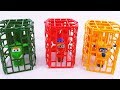 Super wings Jail Plastic cage, Learn colors With Beads soccer Balls & dinosaurs surprise toys