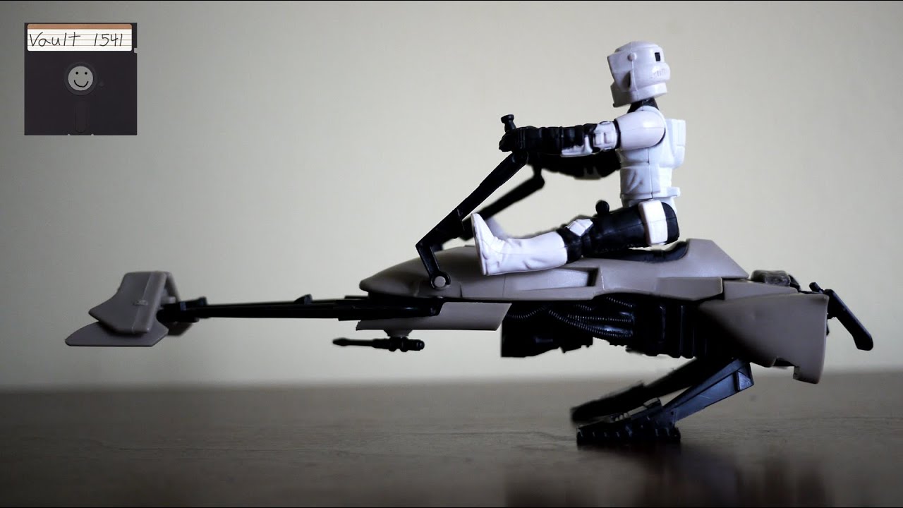 Kenner's Star Wars Speeder Bike (1983) - YouTube
