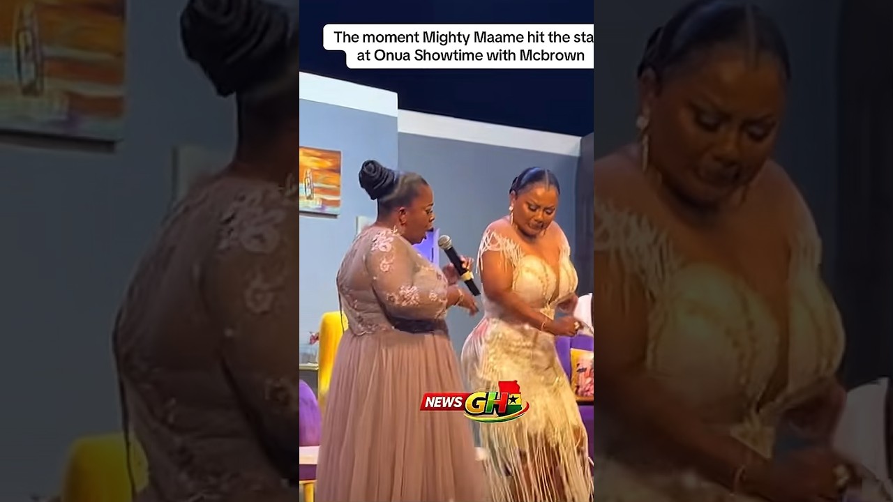 Nana Ama McBrown And Mighty Mother Dance Moves