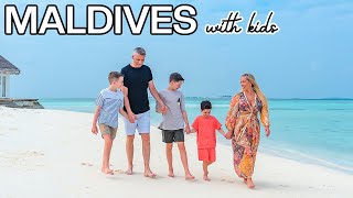 FAMILY TRIP TO THE MALDIVES ✈☀ for my 40th BIRTHDAY! Swimming with sharks, parasailing and more