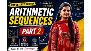 ARITHMETIC SEQUENCES PART 2 ✨Simple explanation#arithmeticsequence #mathsclass 