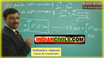 UPSC | Previous years problems on Laplace transforms | By Venkanna Sir