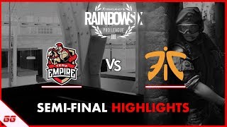 Team Empire vs Fnatic | R6 Pro League S9 Finals Highlights