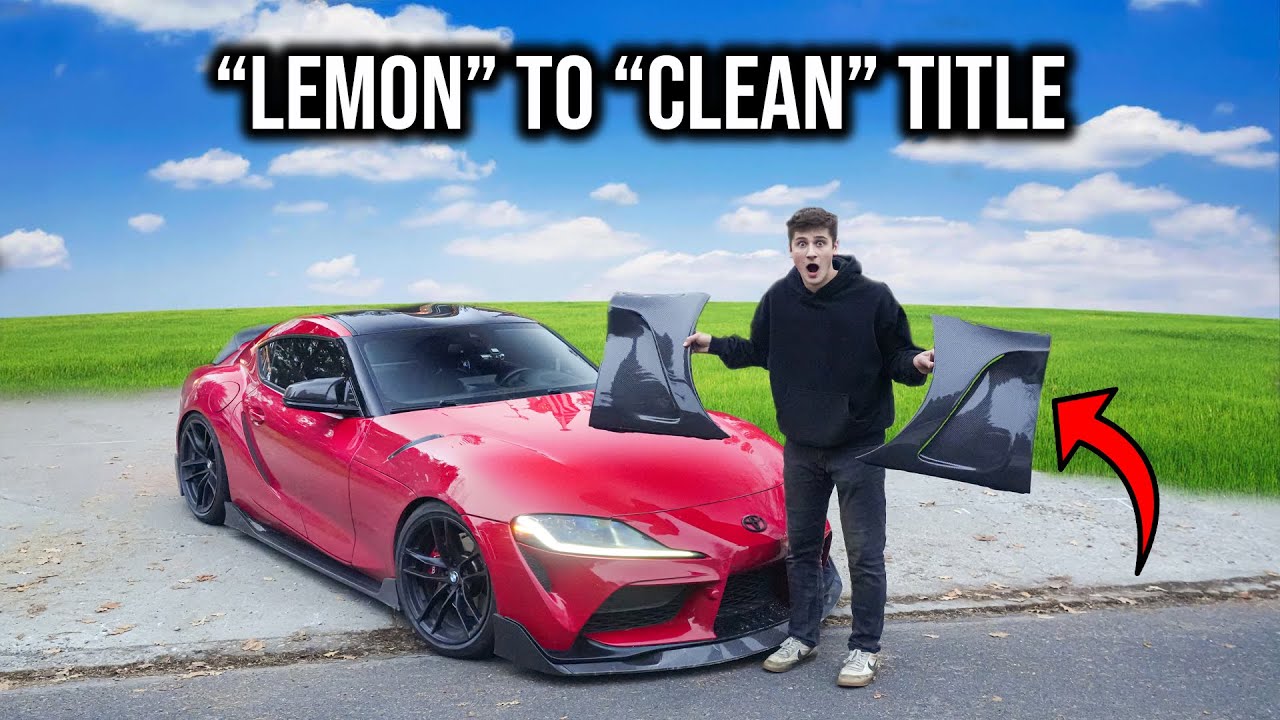 Fixing my Supra with carbon