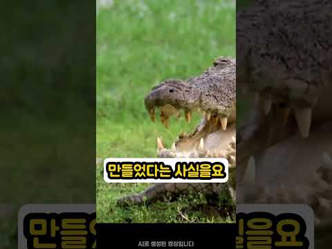 악어를 건든 호랑이의 최후 thumbnail