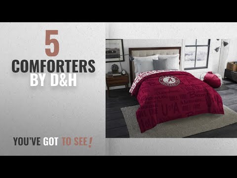 top-10-d&h-comforters-[2018]:-1-piece-ncaa-university-of-alabama-crimson-tide-comforter-full,-sports