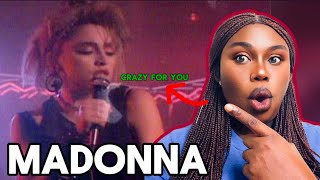 First Time Hearing Madonna - Crazy For You | Madonna Reaction