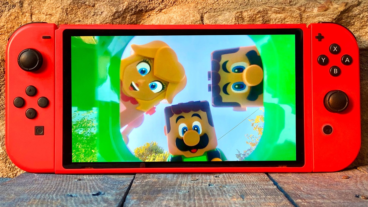 Lego Super Mario, Luigi and Peach. The Exciting Adventures! #legomario