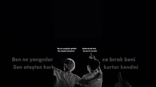 Sen ateşten korkarsın` #bts #army #keşfet #bepe #bilink #ceni #fyp #jungkook #taehyung #taekook