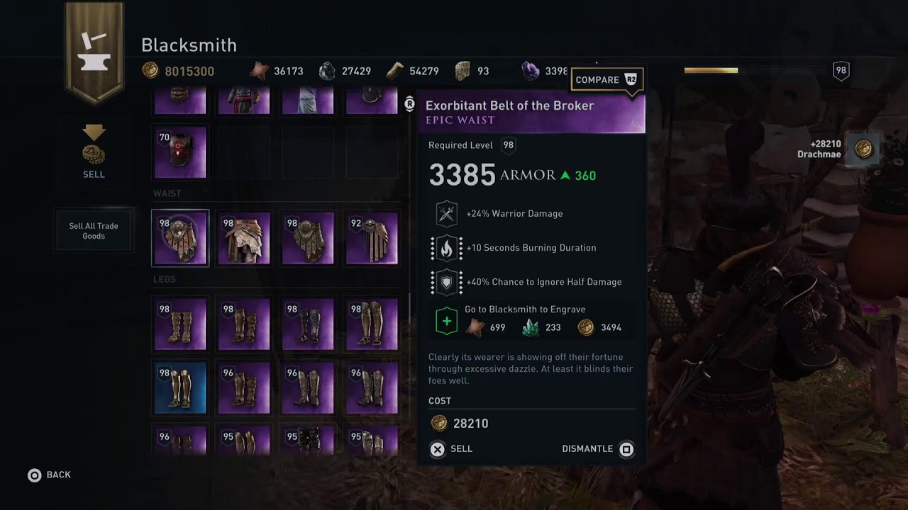 AC Odyssey | New game+ | Nightmare difficulty | Legacy of the First Blade