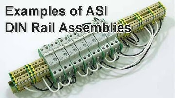 ASI DIN Rail Assembly.