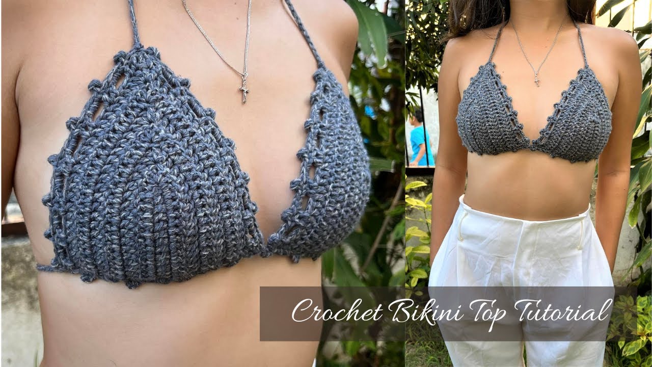 Crochet Bikini Top Tutorial | Tokyo Top by Happy Hooker