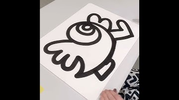 Doodling A Bird With One Line! | Mr Doodle