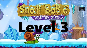 Snail Bob 6: Winter Story - Walkthrough Level 3