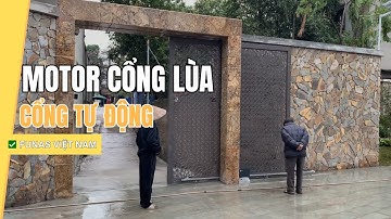 Cổng Tự Động Quảng Bình - Motor Cổng Lùa, Trượt Tự Động | ✅ Funas - Đà Nẵng