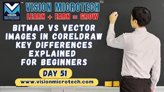 Bitmap vs Vector Images in CorelDRAW | Key Differences Explained for Beginners