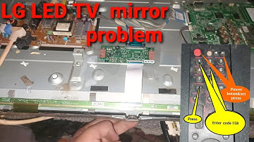 LG LED TV mirror  problem #mirror#lg_led_led_tv_mirror