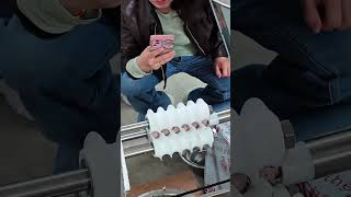High Speed Automatic Meatball Forming Machine in Action – Satisfying Food Production Process