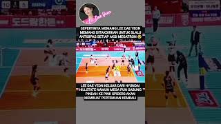 Headshoot Mega ke Lee Dae Yeon #volleyball #shorts #trending #viral #fyp #hyundaihillstate