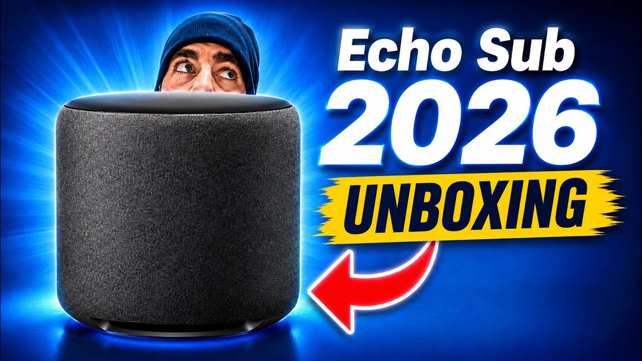 Amazon Echo Sub Unboxing 2026 - YouTube