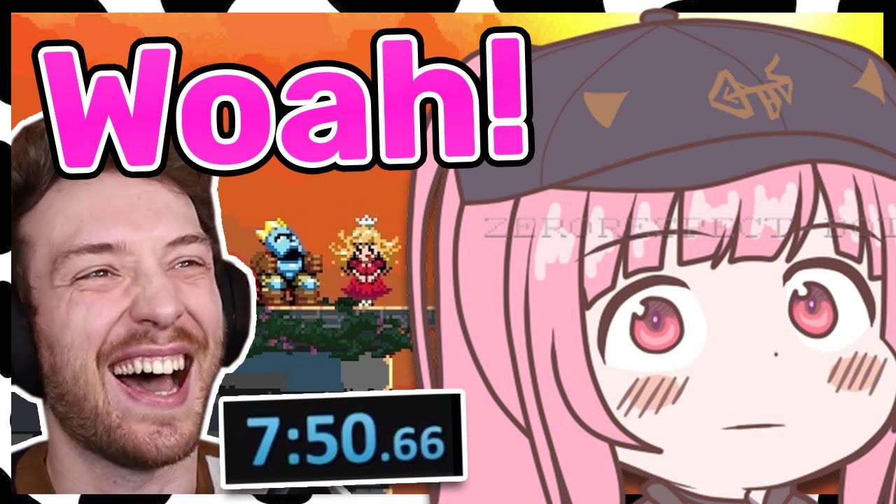 Calli Comments on Connor Beating her Jump King Record