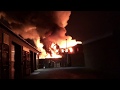 Old Goole Fire First 24 Hours ABP Docks Shipyard Abandoned Building Fire