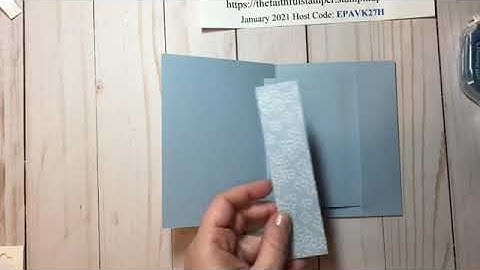 Hidden Flap Card - January 22, 2021