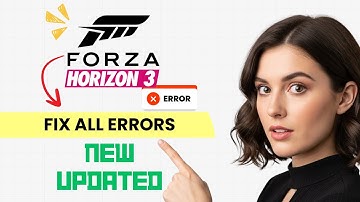How to FIX Forza Horizon 3 All Errors | Crashing, Freezing, Not Launching & More (Step-by-Step)