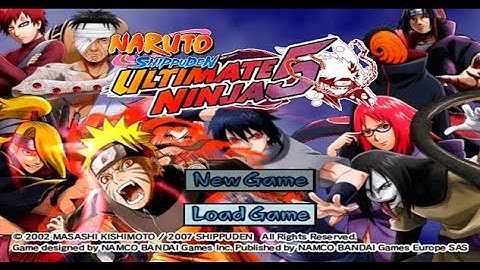 SAIU!! NARUTO ULTIMATE NINJA 5 MOD SAVE DATA 100% + ISO PARA ANDROID/PC | PS2 2025