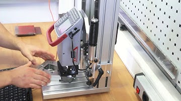 FlyMarker mini: Säulengestell / Column frame